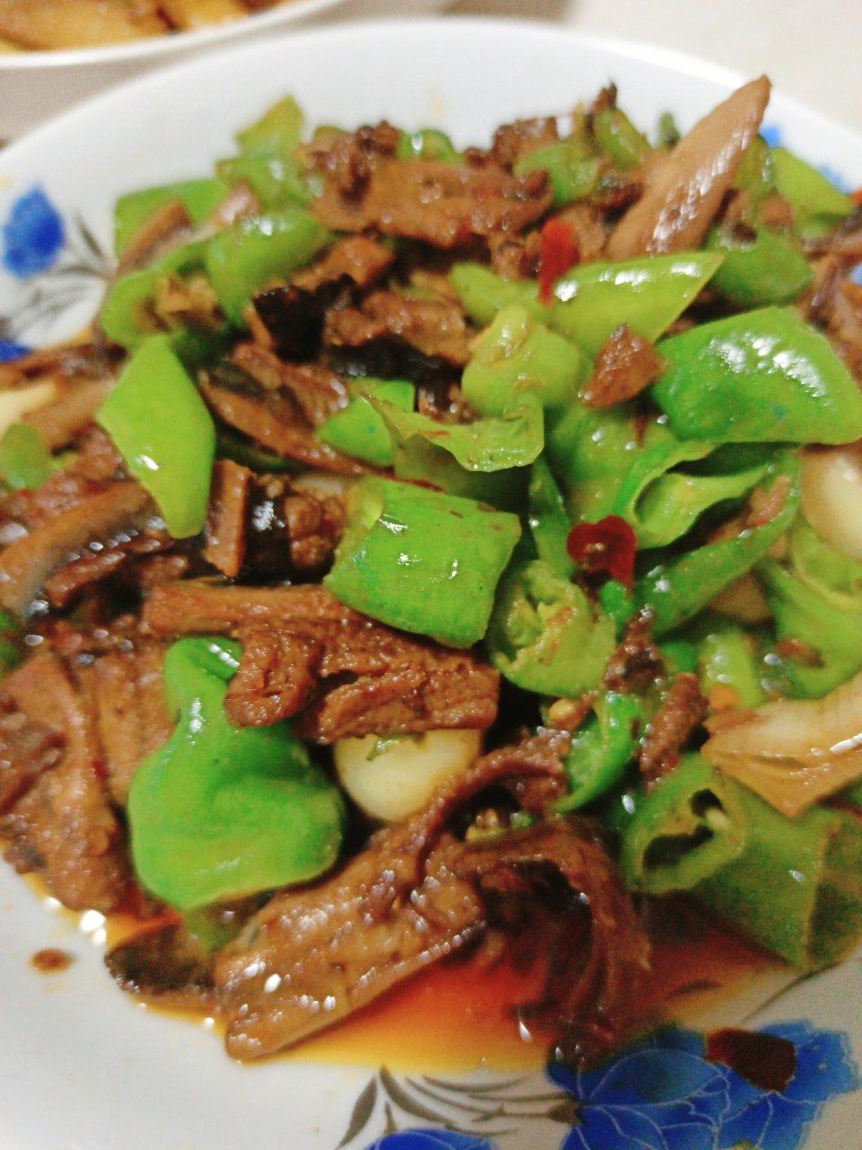 青椒鳝段