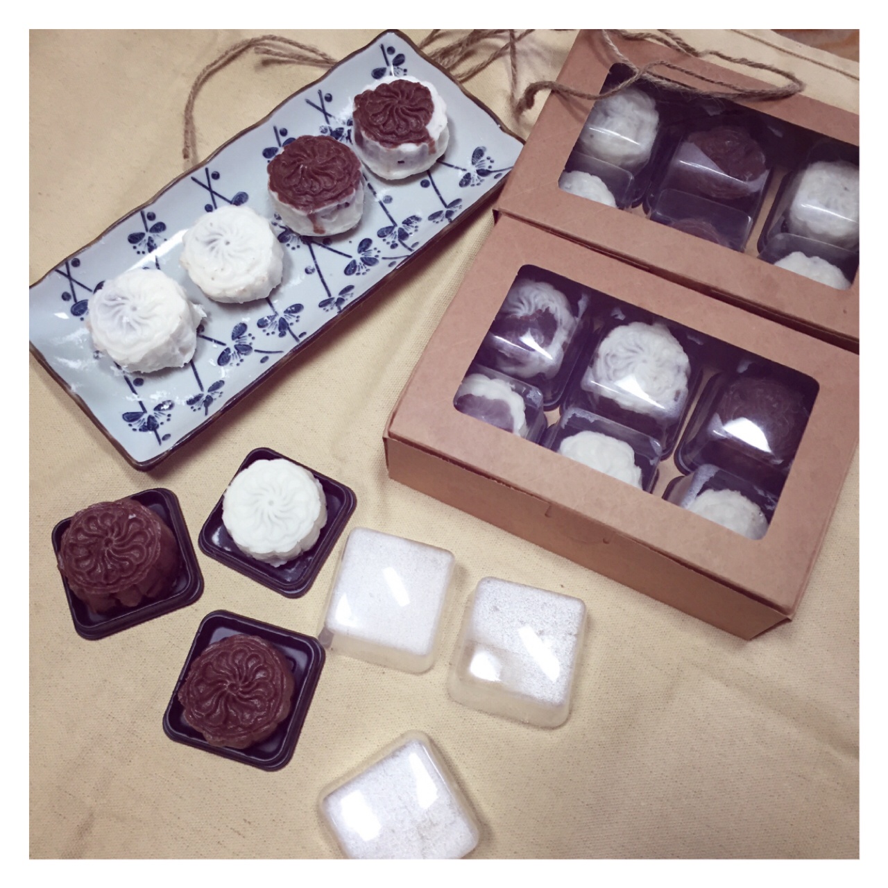 冰皮粉版冰皮月饼