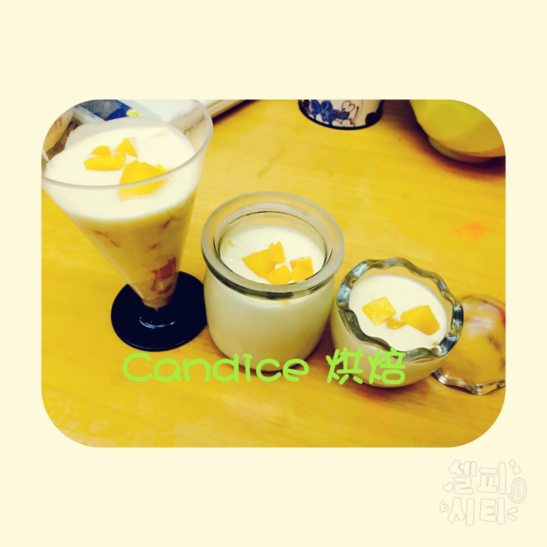 芒果慕斯杯