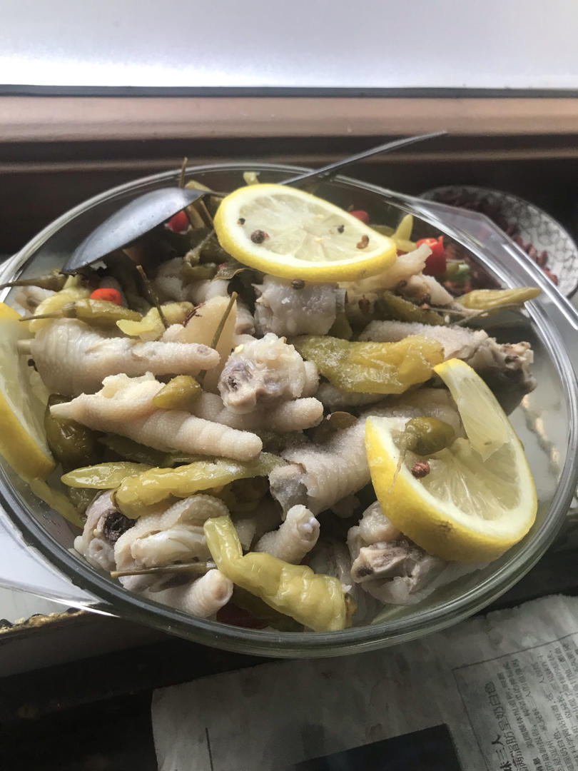 柠檬泡椒凤爪