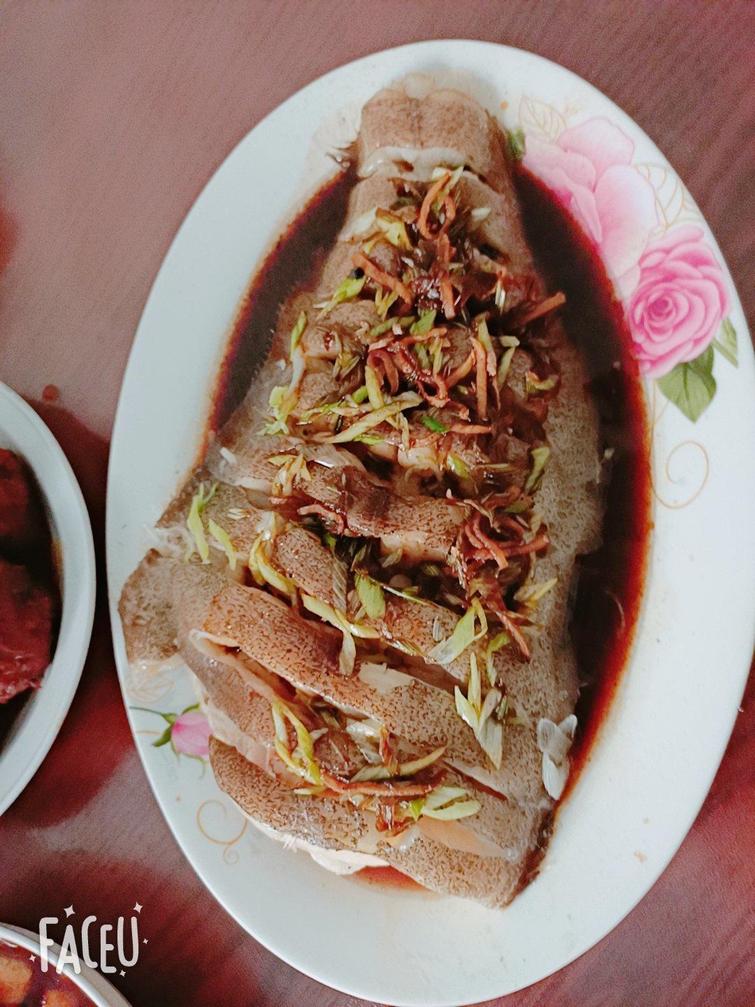 清蒸鲽鱼身