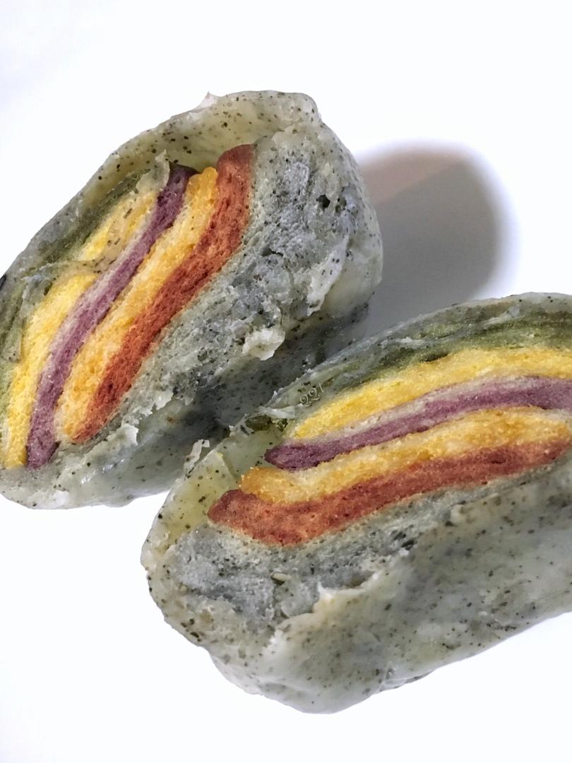 🌈彩虹馒头～拨开乌云见彩虹