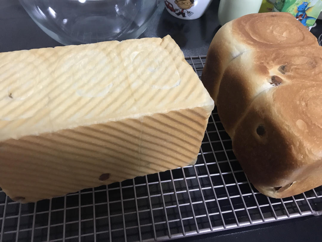 提子吐司，黄提奶油闪亮吐司