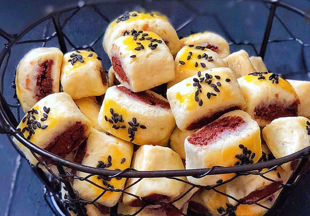 零失败红豆沙一口酥！！外酥内甜好吃😋到不行🔥