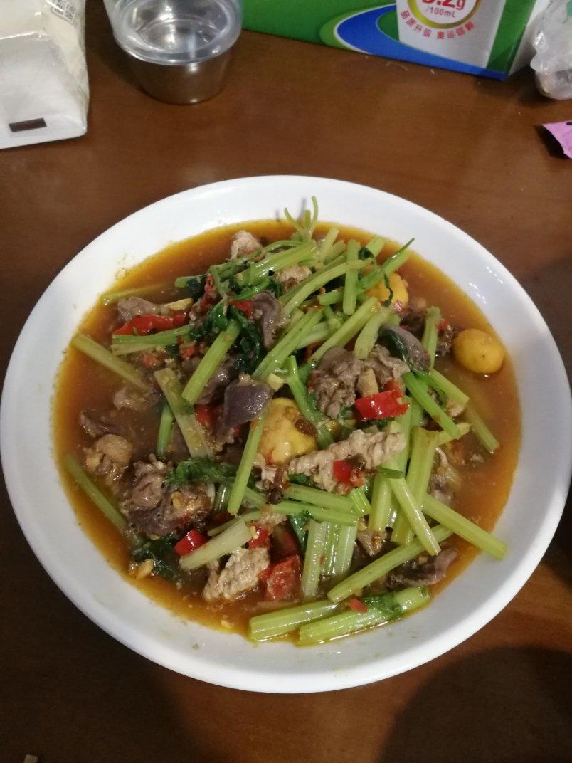火爆鸡杂川味