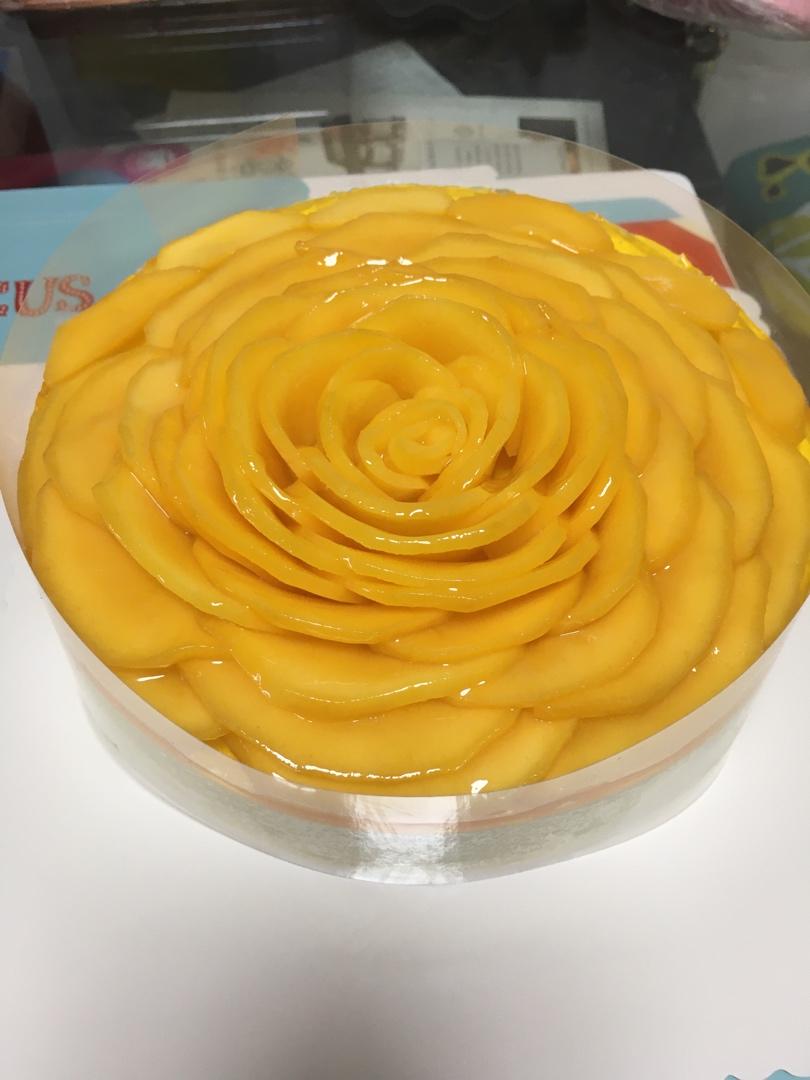 芒果芝士蛋糕（8寸）