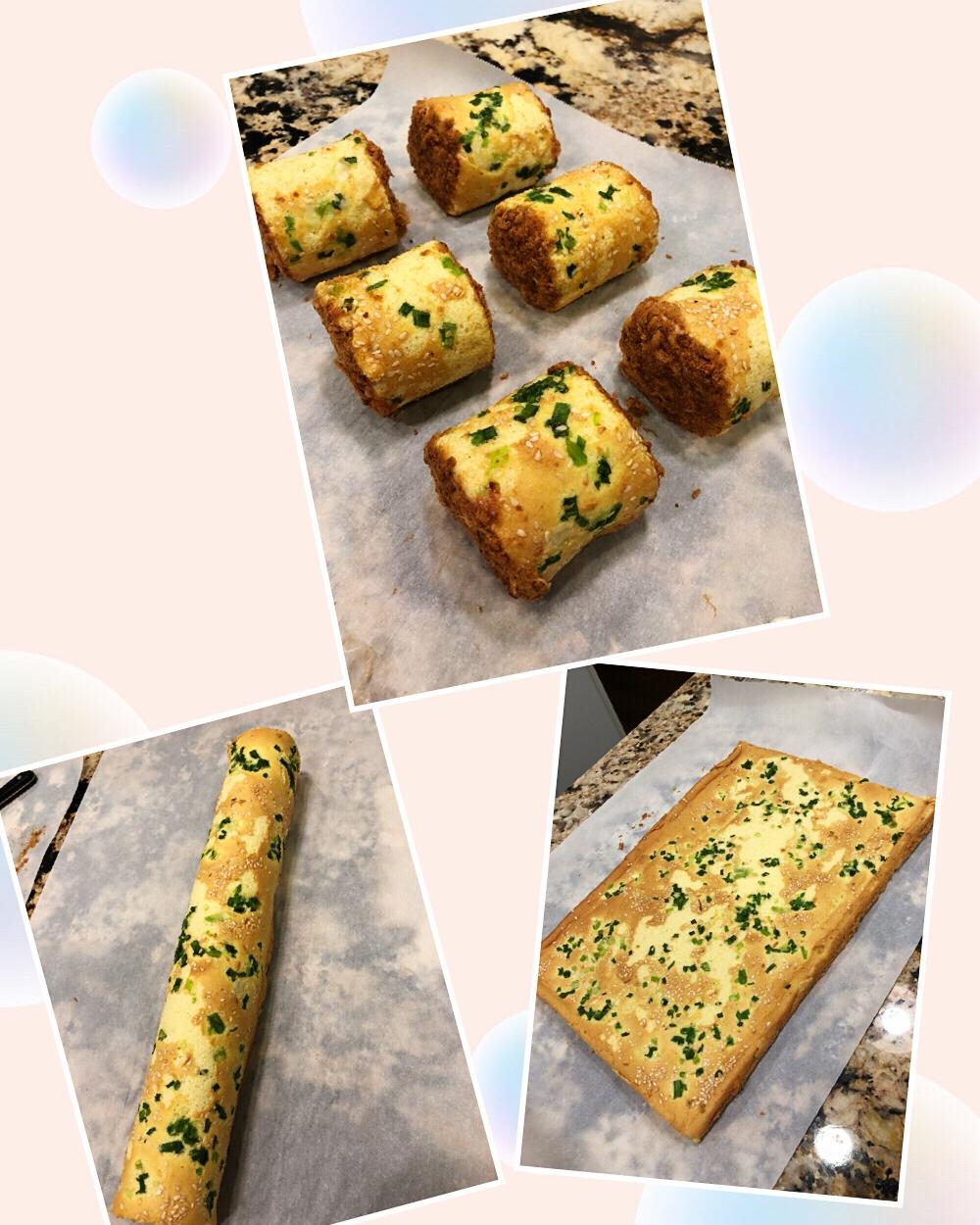 超赞的肉松火腿蛋糕卷