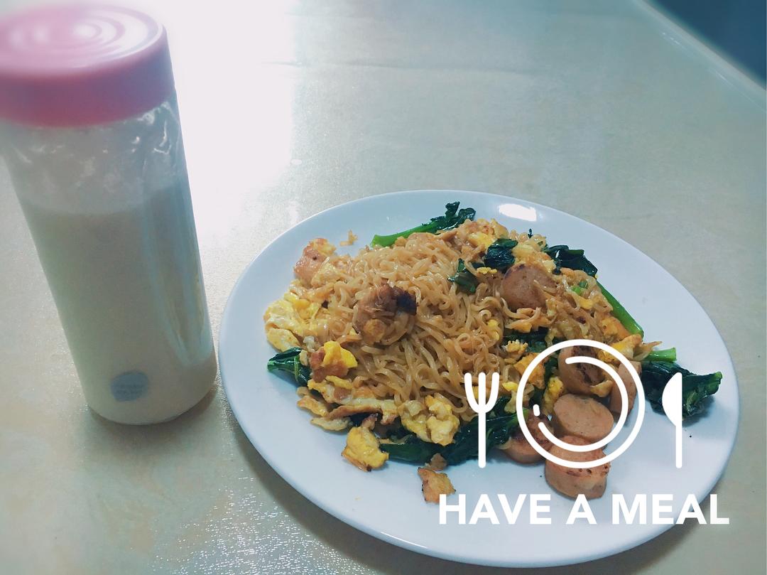 网红炒面的做法