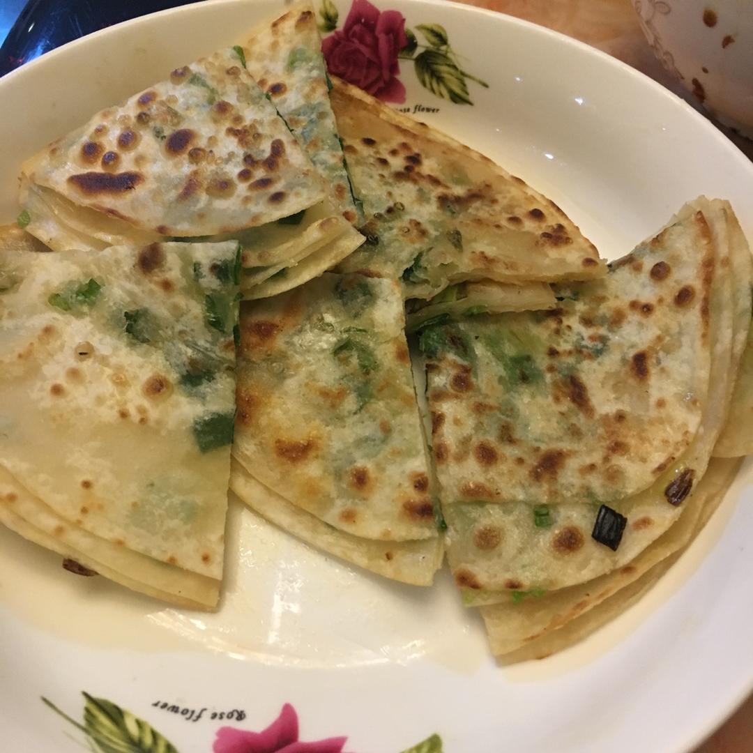 饺子皮葱油饼