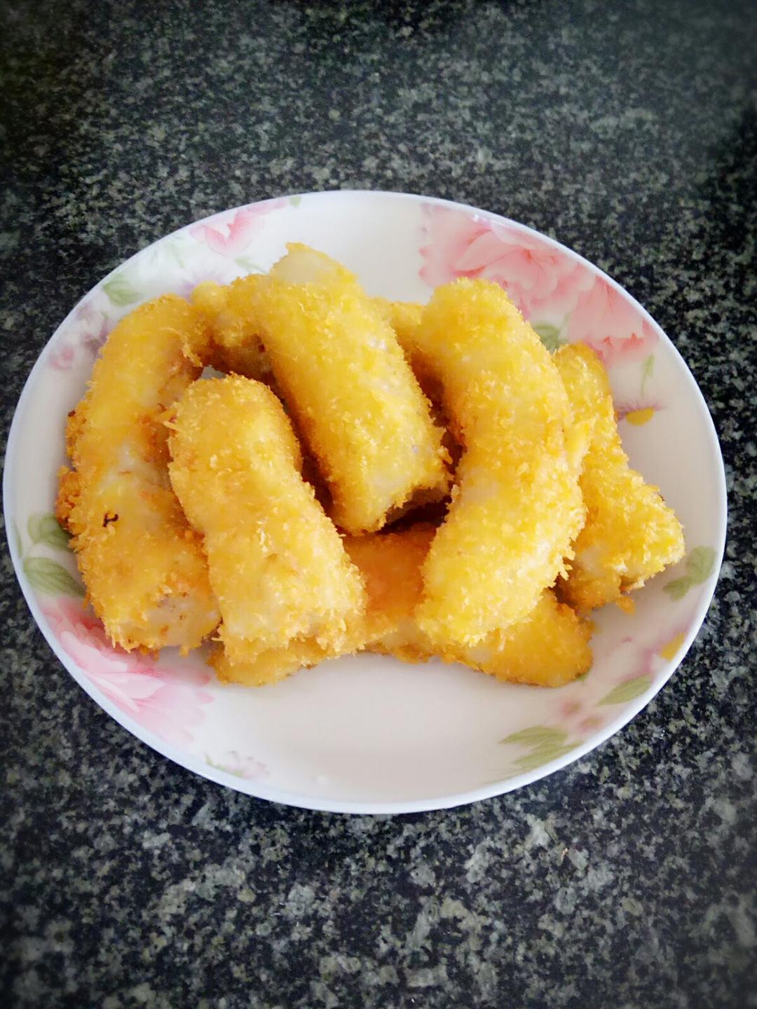 董筱艾做的脆炸香蕉