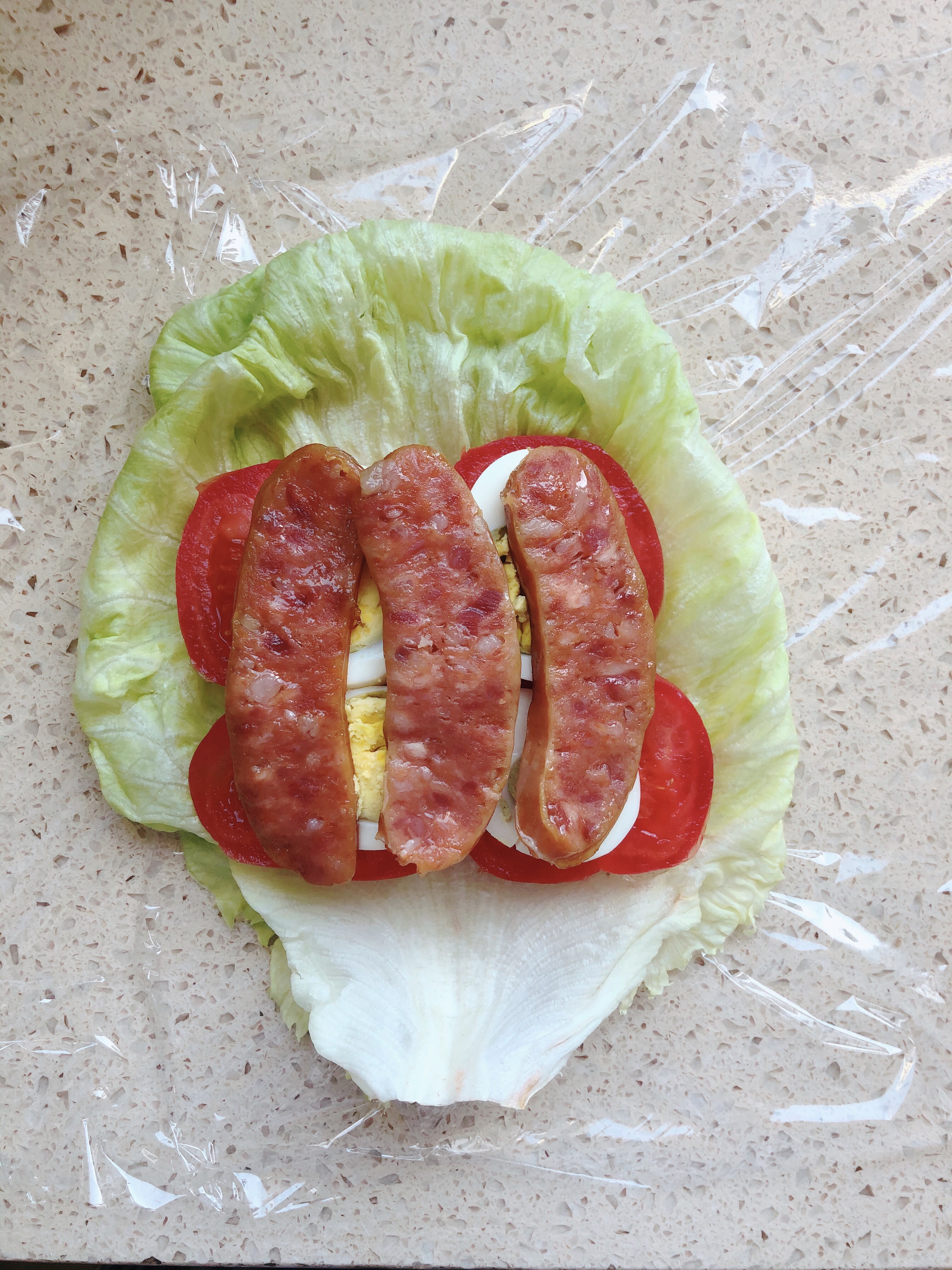 ❣️蔬菜三明治❣️的做法 步骤4