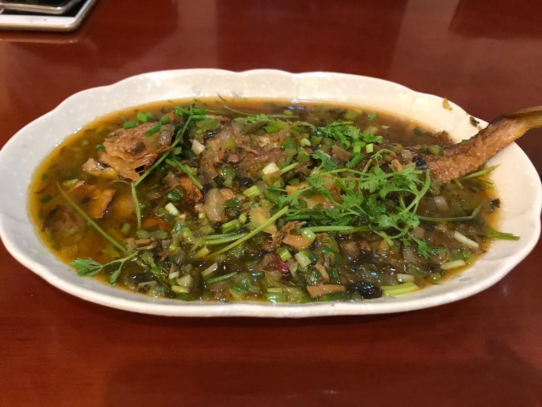 红烧黄鱼—鱼皮不破的小窍门