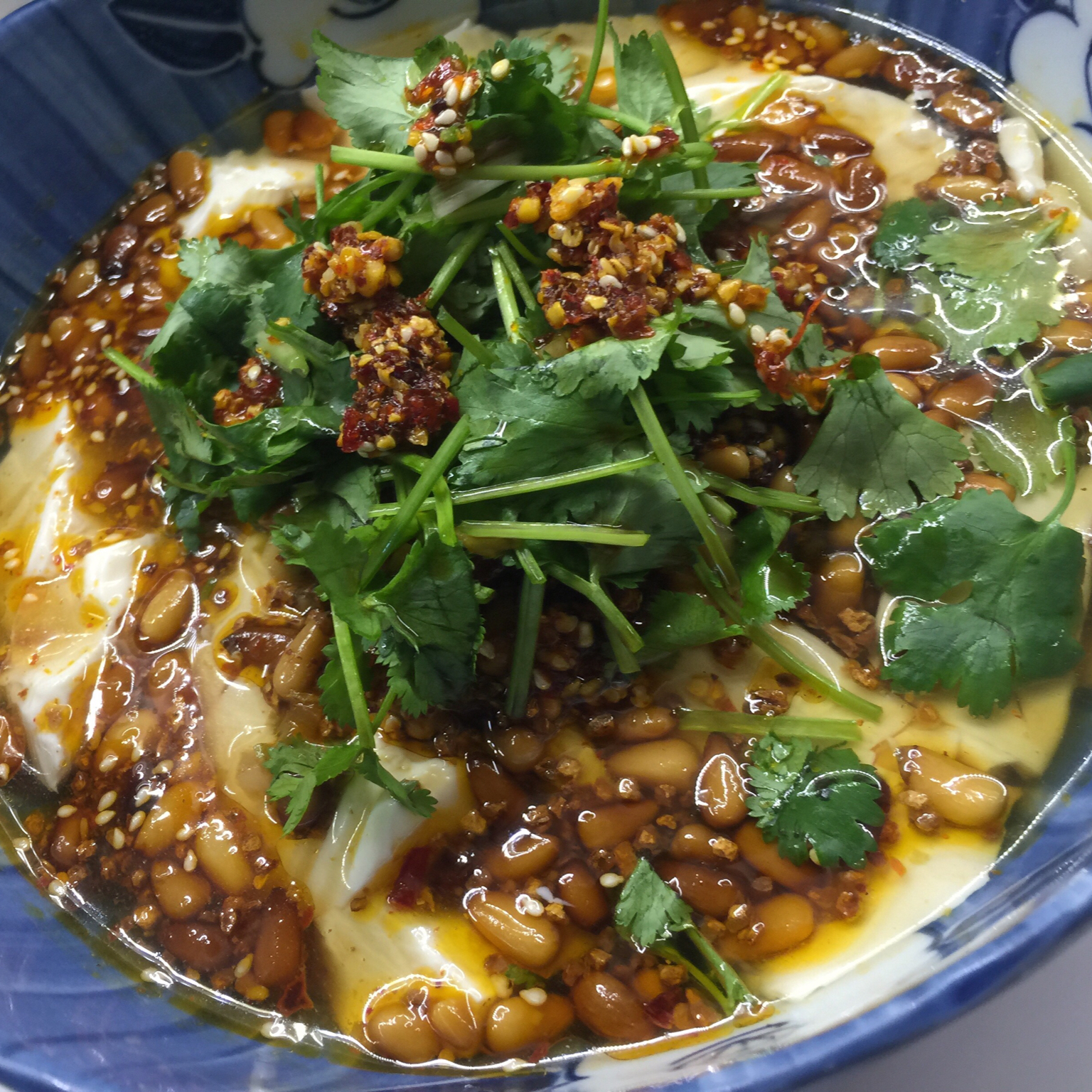 小碗豆花