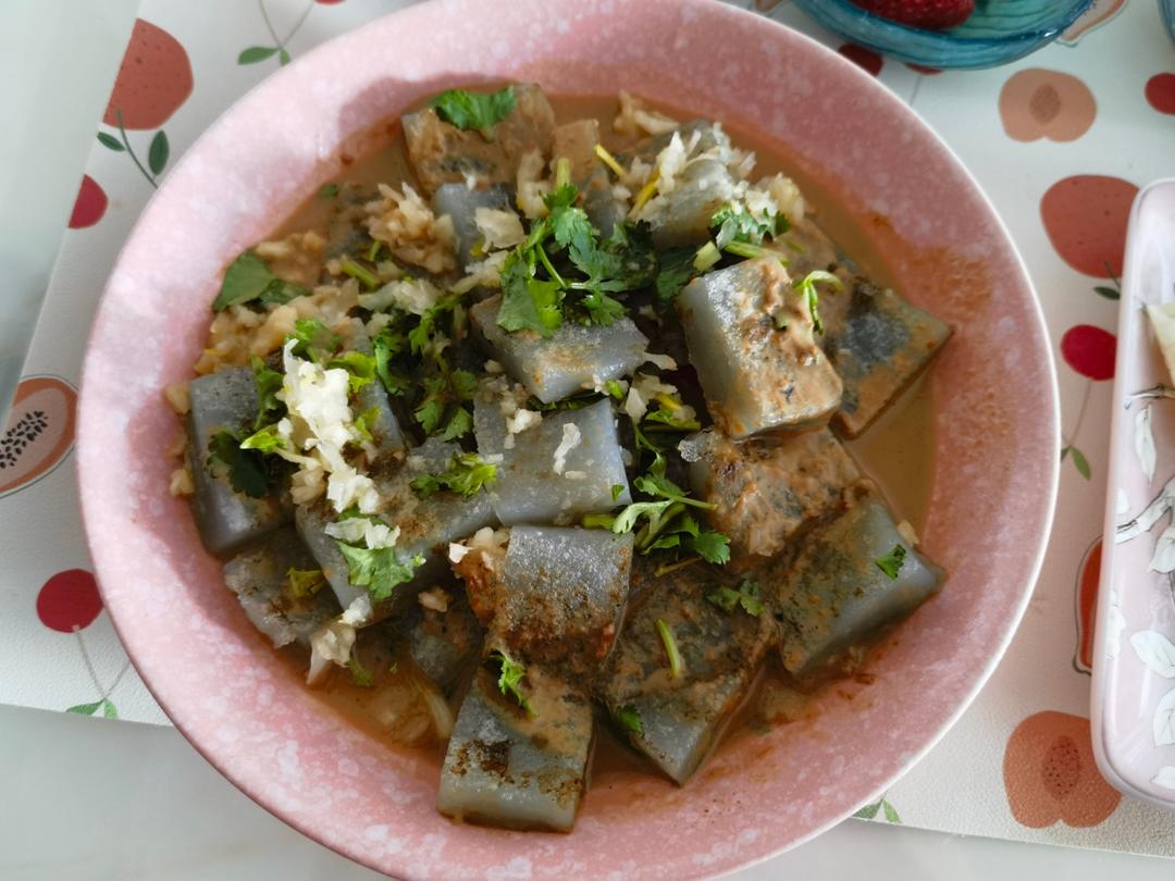 大连小吃：焖子