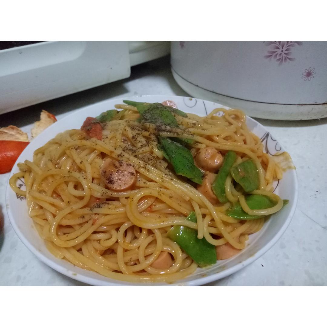 芝士番茄意面