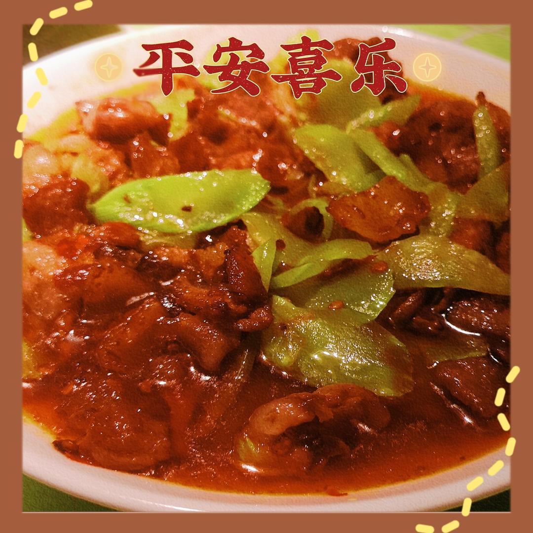 米饭杀手-莴苣炒肉片