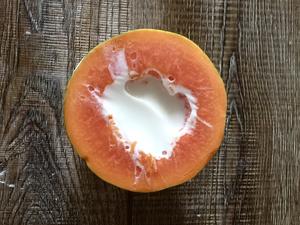 木瓜奶冻 | 享受清凉午后时光的做法 步骤8