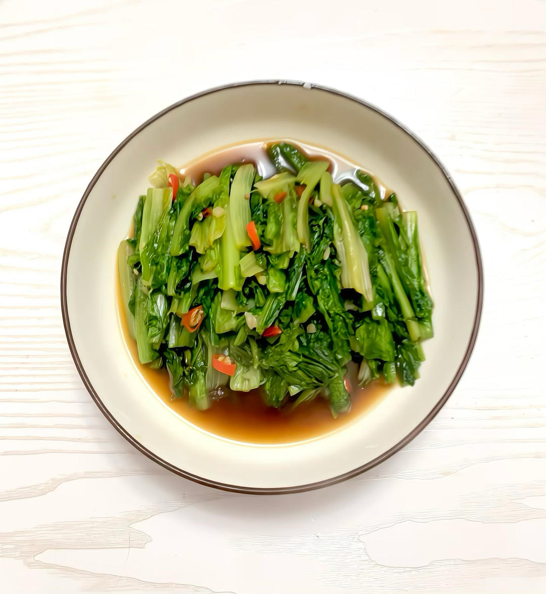 蒜蓉油麦菜（蚝油）
