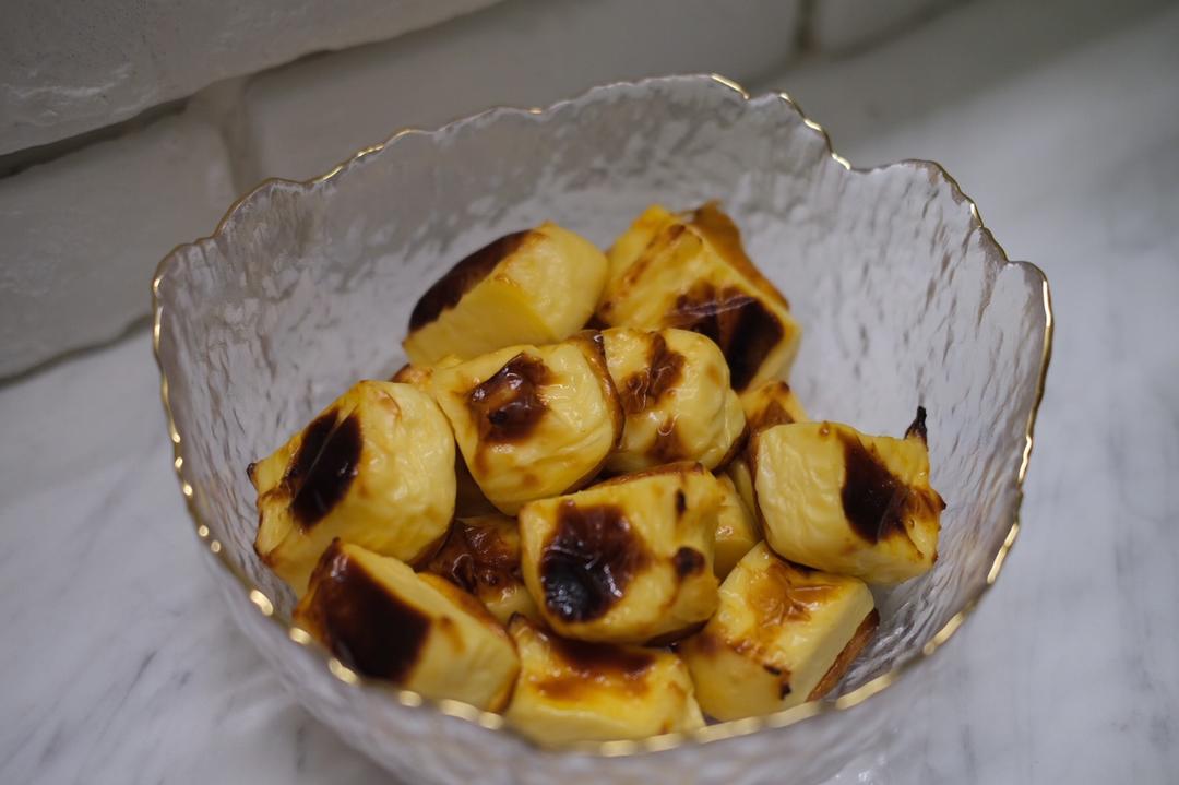 网红烤牛奶块‼️巨好吃！摆摊一定大卖！