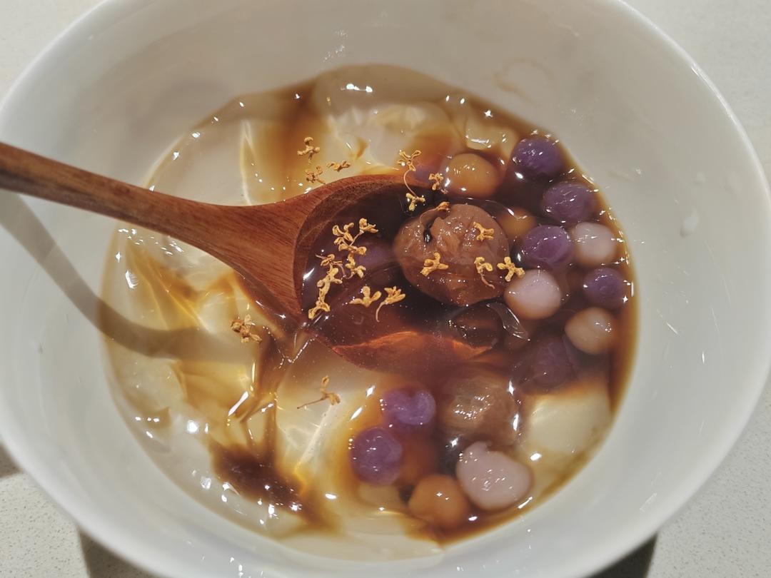 红糖冰凉粉
