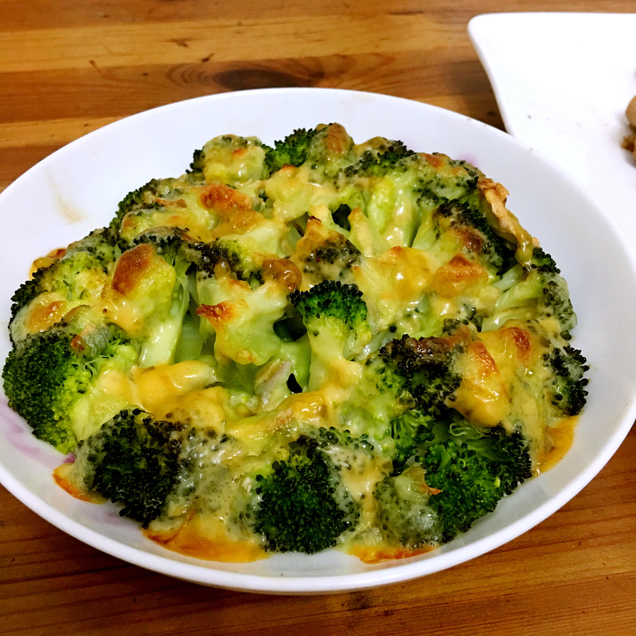 珍cherry做的芝士焗西兰花