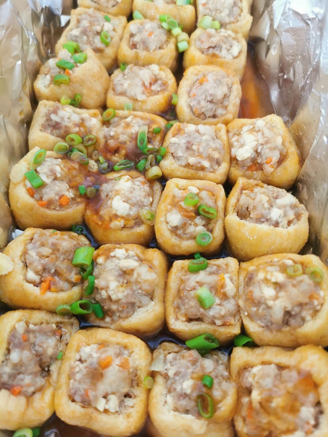 油豆泡塞肉