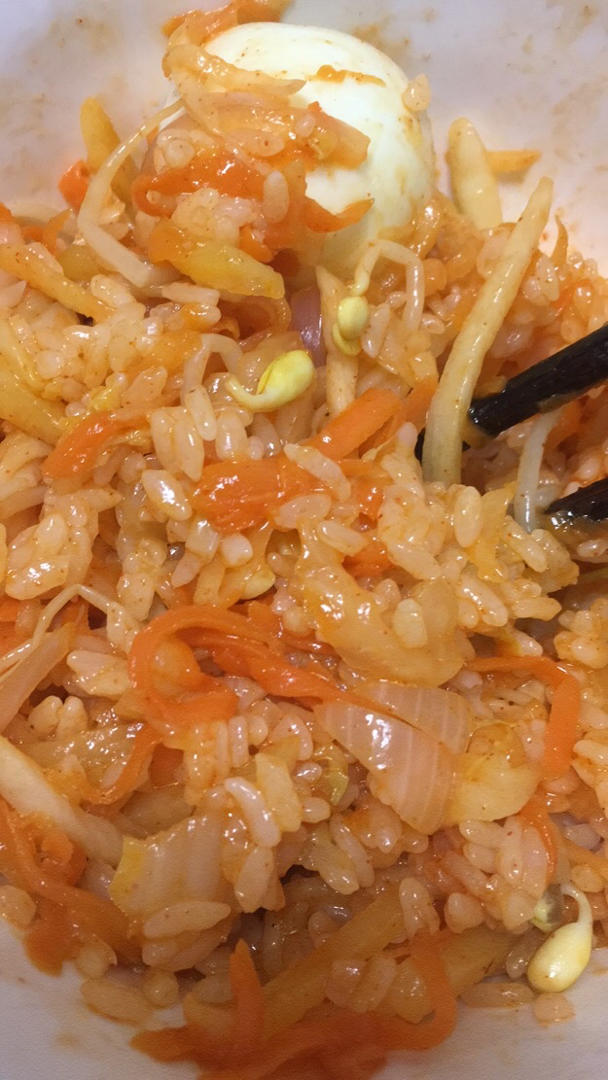 简易韩式拌饭（石锅拌饭）