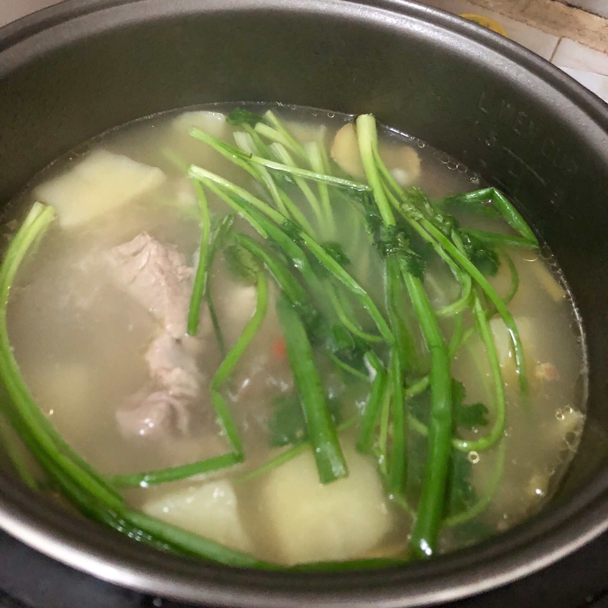 龙骨土豆汤的做法 步骤5