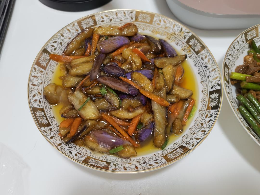 鱼香茄条简易版