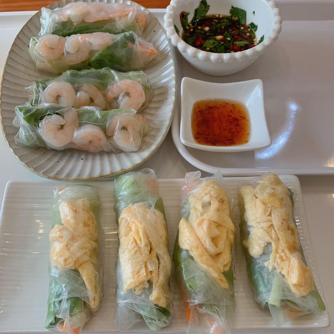 【外貌协会🌴】越南春卷（附蘸汁做法，超低热量！）