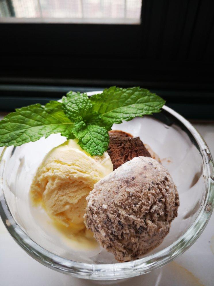 消耗淡奶油 自制奥利奥奶油冰淇淋🍦