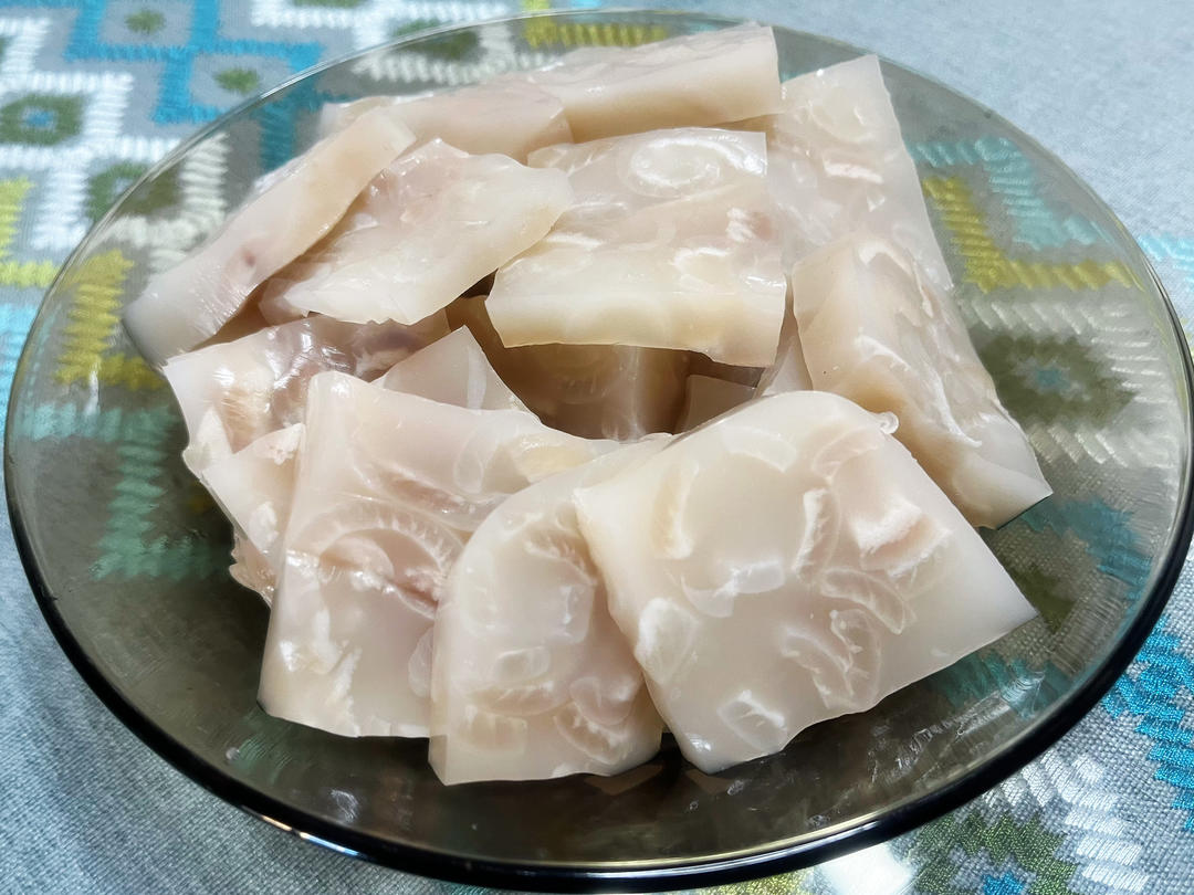 水晶肉皮冻