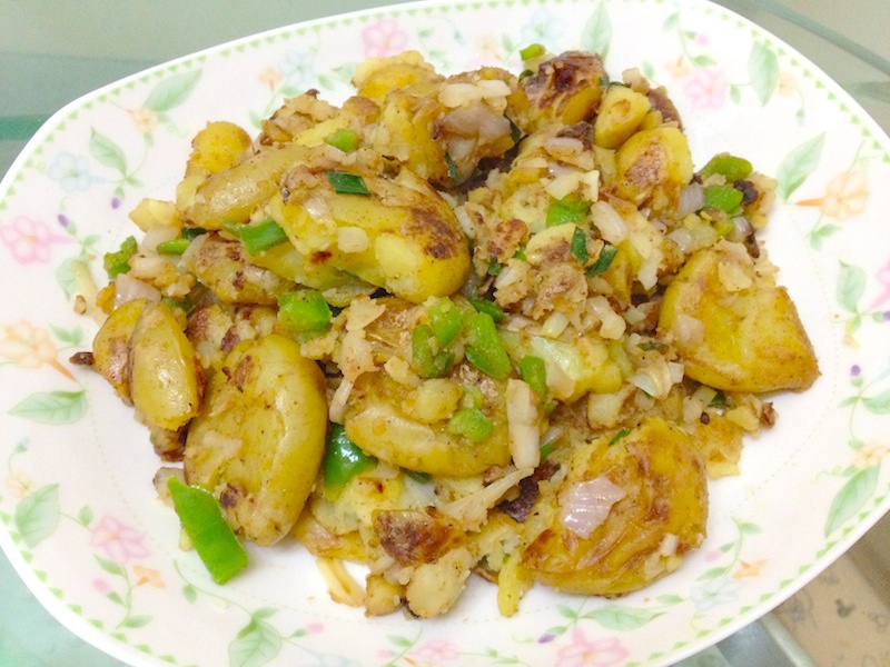 孜然椒盐小土豆