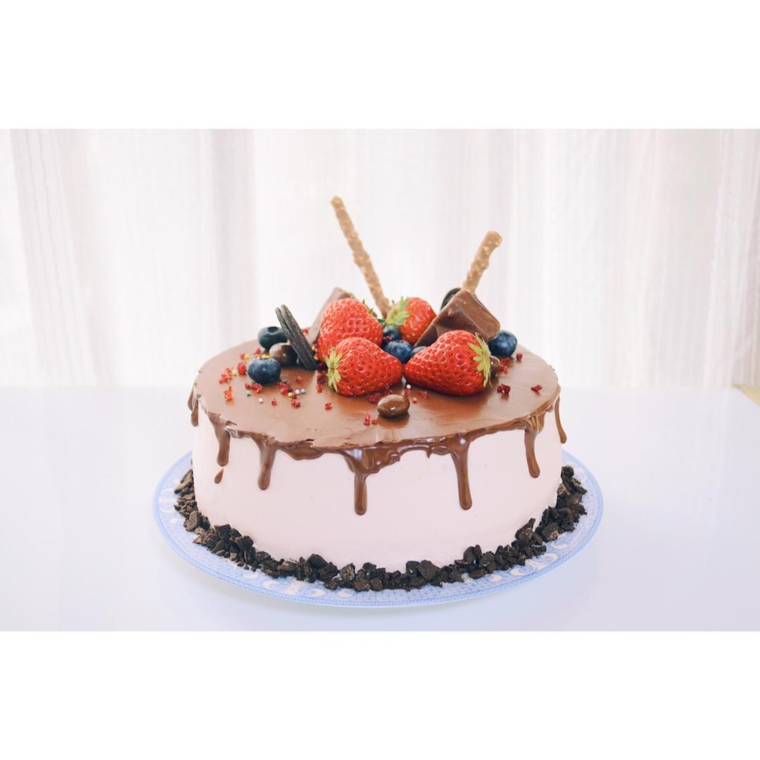 风靡欧美的滴落蛋糕~巧克力盛宴dripping cake