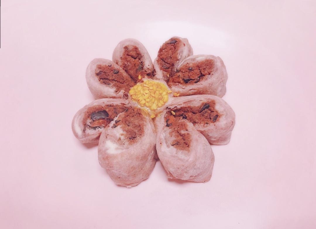 手残党版🌸桃花酥🍀四叶草酥菊花酥-不醒面 超简单