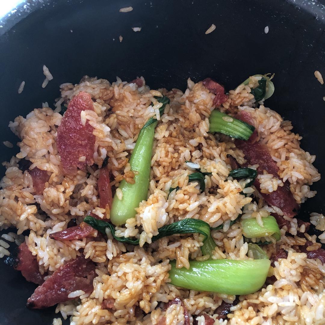 腊味煲仔饭（电饭煲版）