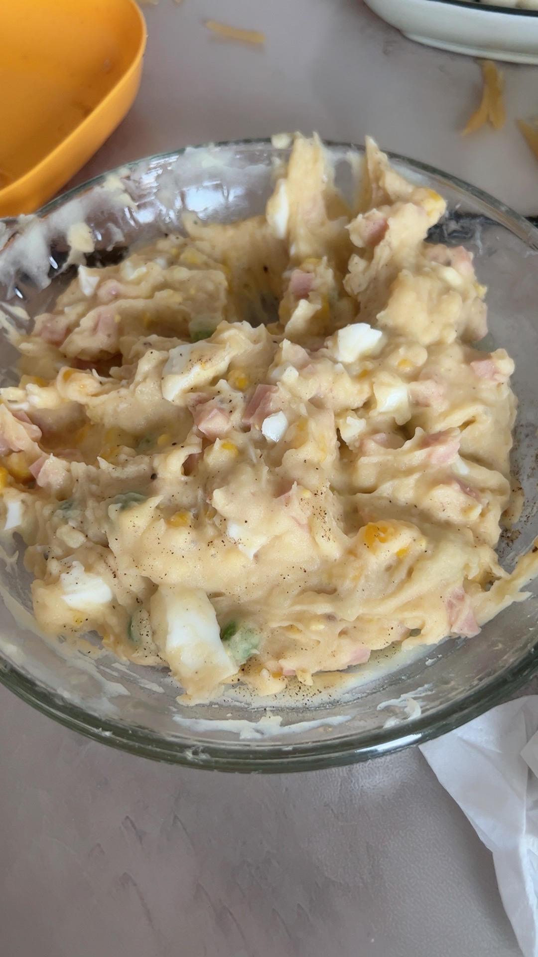零失败!好吃到舔盘的土豆泥沙拉，饱腹感十足！
