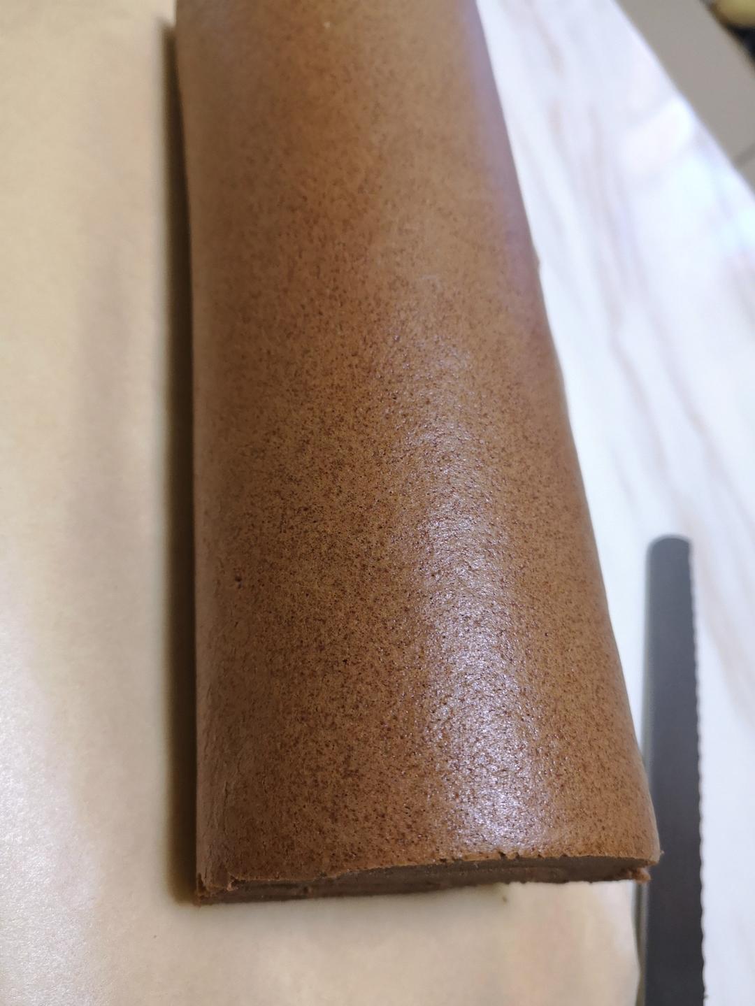 可可蛋糕卷(不消泡超浓郁巧克力口感)