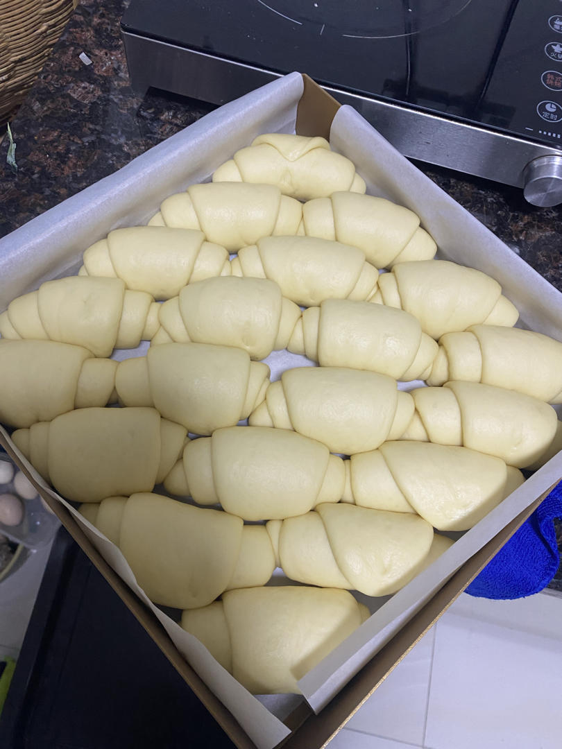 汤种牛奶面包卷