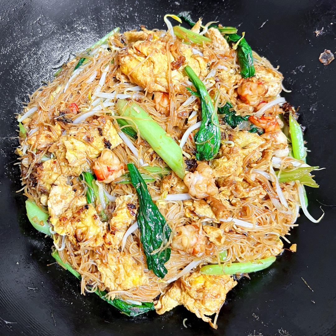 大牌档炒米粉