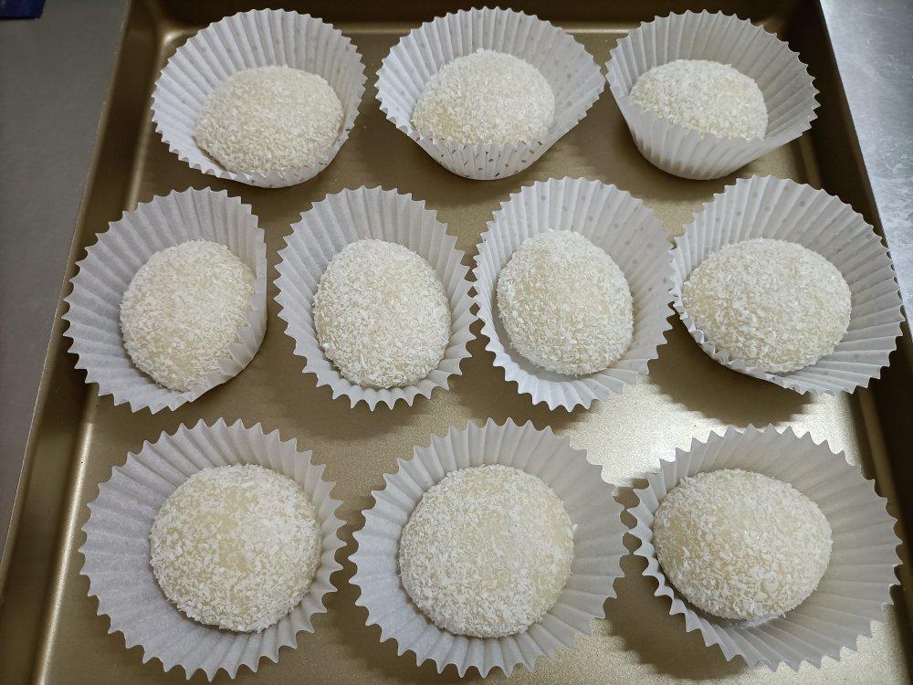 巨简单‼️软糯香甜‼️椰蓉花生糯米滋‼️不粘牙，好吃到转圈圈