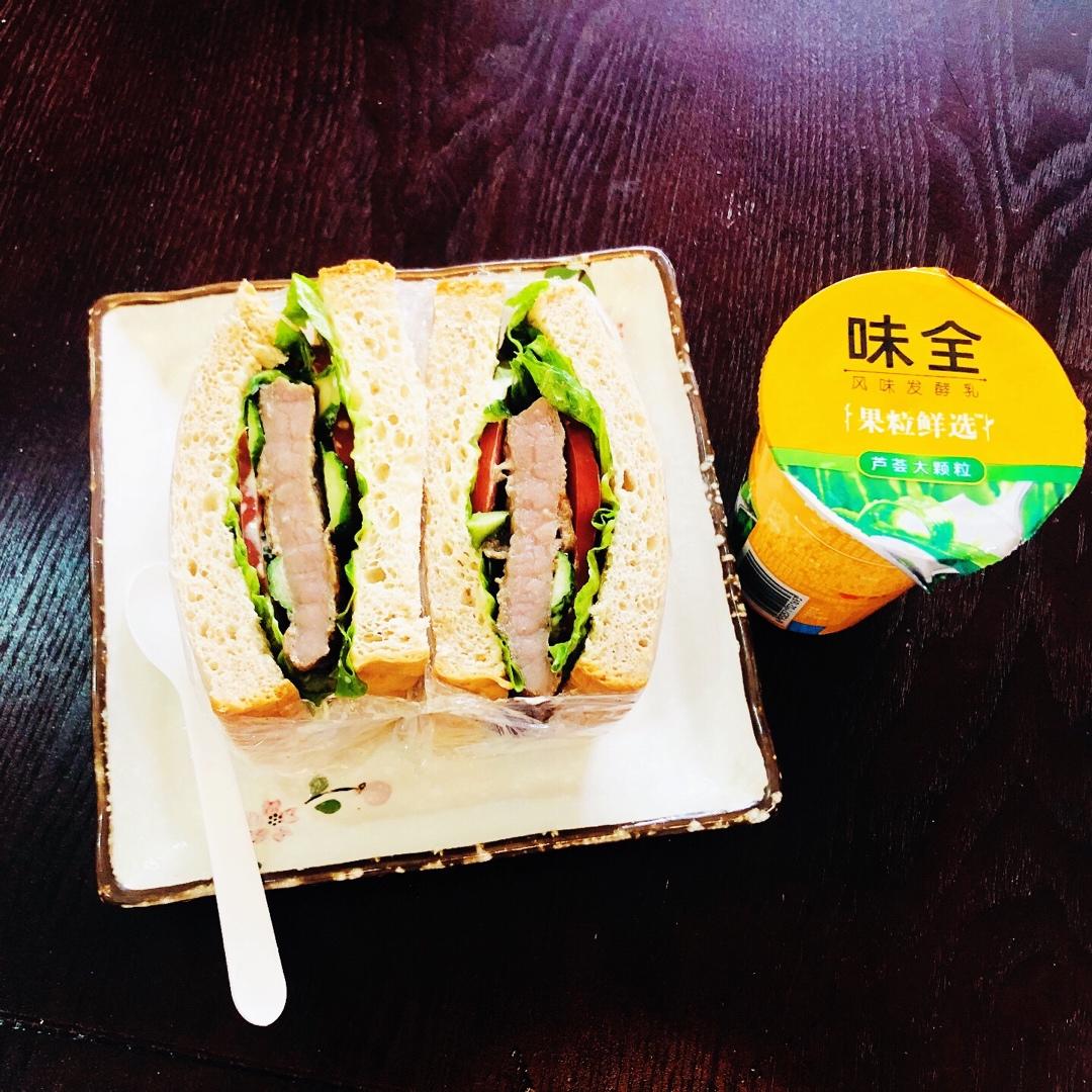 设计师的品质早餐——能量爆炸三明治