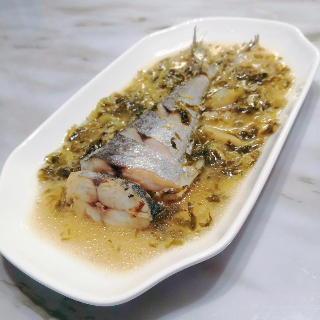 雪菜马鲛鱼