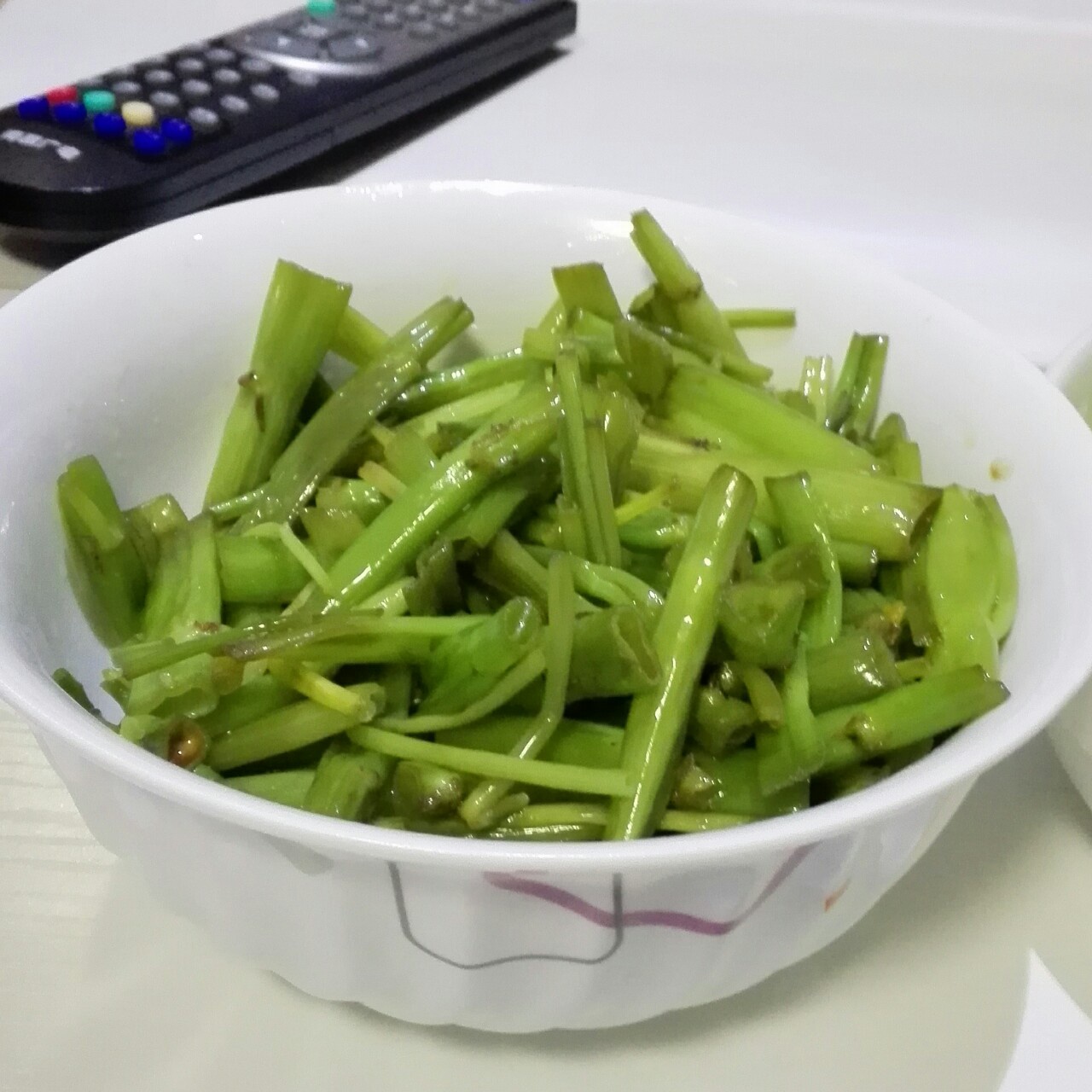 小炒空心菜杆