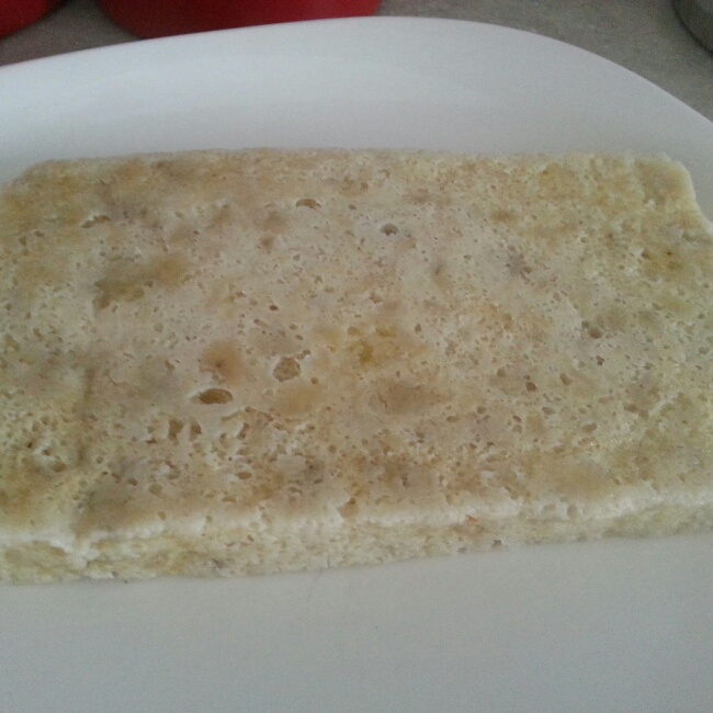 微波炉香蕉蛋糕