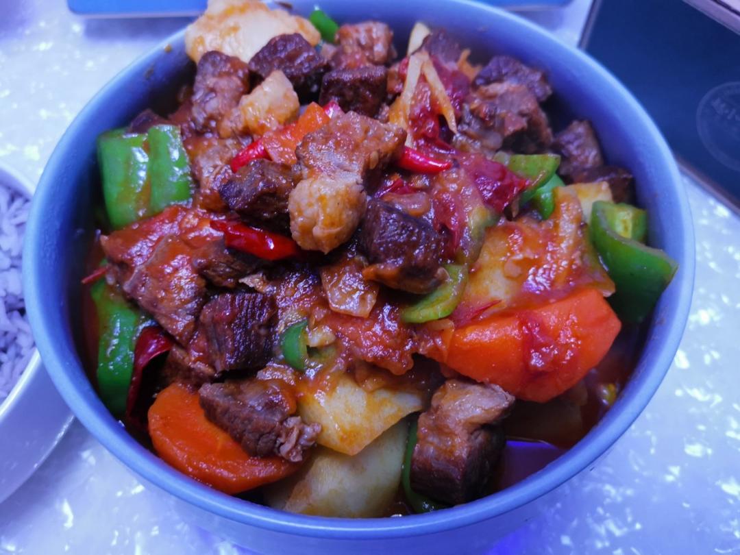 快手西红柿土豆炖牛肉