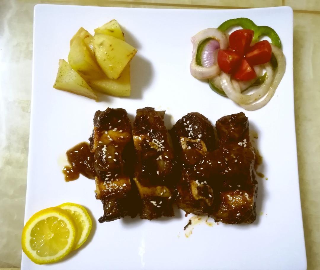 烤牛肋排（新奥尔良口味）