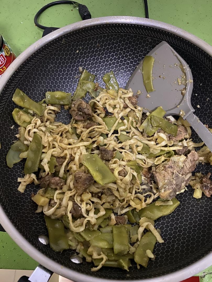 豆角排骨焖面￨真的无敌好吃