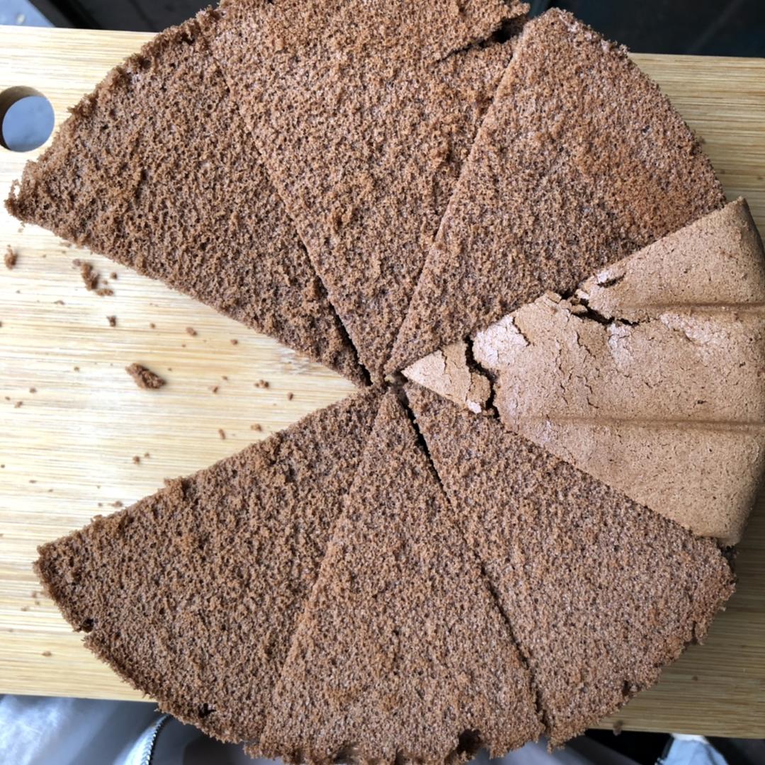 不易消泡可可戚风，含各个尺寸详细配方