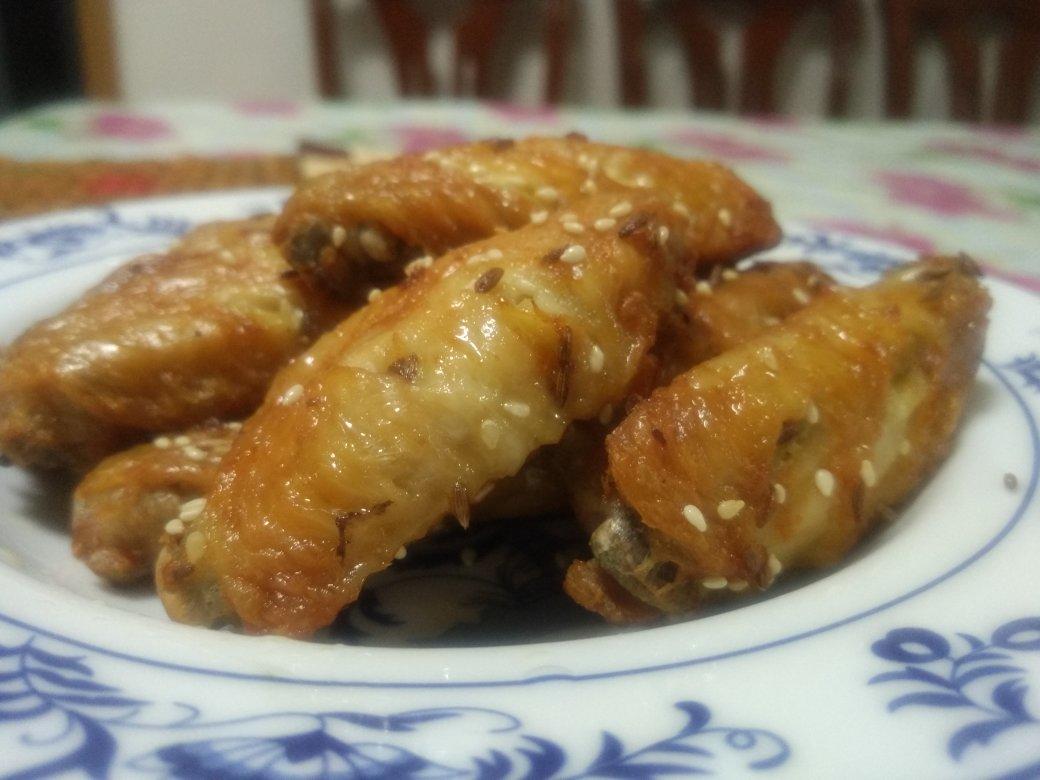 空气炸锅版蒜香鸡翅